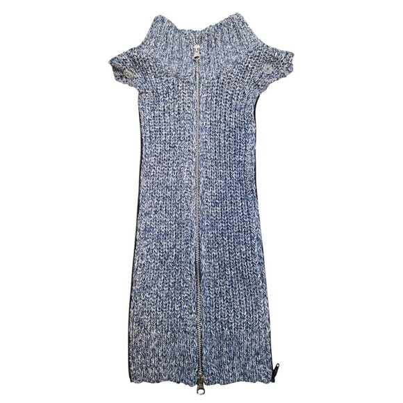 Veronica Beard NWT Blue Dickey Ettore Zip Knit 00 - 14 - Picture 1 of 6